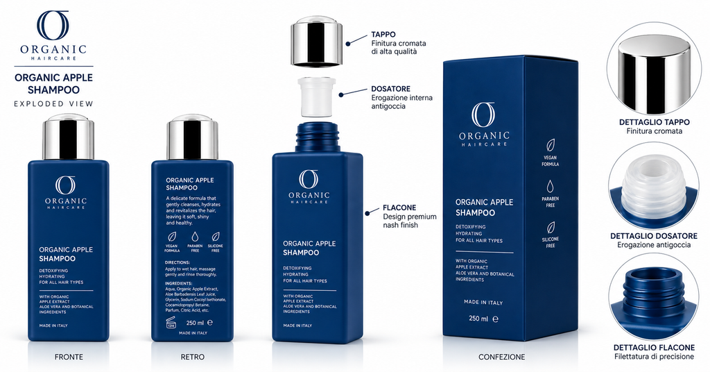 Kit Shampooing Pomme Bio